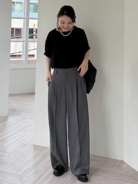 Ayaka Inabaさん(レディース・163cm)の春コーディネート