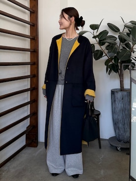 Ayaka Inabaさん(レディース・163cm)の秋コーディネート