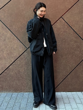 Ayaka Inabaさん(レディース・163cm)の冬コーディネート