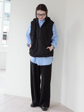 Ayaka Inabaさん(レディース・163cm)の春コーディネート