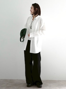 Ayaka Inabaさん(レディース・163cm)の春コーディネート