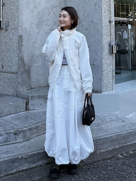 Ayaka Inabaさん(レディース・163cm)の冬コーディネート