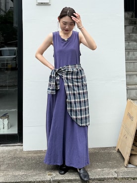 Ayaka Inabaさん(レディース・163cm)の夏コーディネート