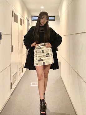 「アイテム（その他トップス）」を使った、結生さん（レディース・161cm）の秋コーディネート