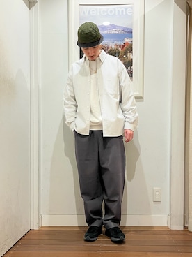 「URBAN RESEARCH Sonny Label（アーバンリサーチサニーレーベル）のアイテム（パンツ）」を使った、Joe さん（メンズ・175cm）の春コーディネート