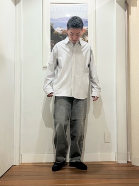 「URBAN RESEARCH Sonny Label（アーバンリサーチサニーレーベル）のアイテム（パンツ）」を使った、Joe さん（メンズ・175cm）の春コーディネート