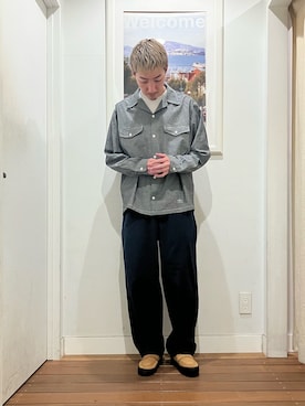 「URBAN RESEARCH Sonny Label（アーバンリサーチサニーレーベル）のアイテム（パンツ）」を使った、Joe さん（メンズ・175cm）の春コーディネート