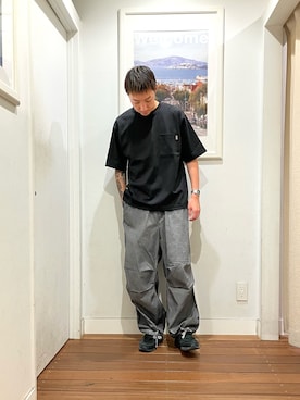 「URBAN RESEARCH Sonny Label（アーバンリサーチサニーレーベル）のアイテム（パンツ）」を使った、Joe さん（メンズ・175cm）の夏コーディネート