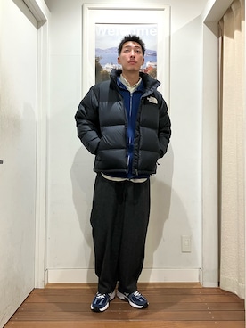 「URBAN RESEARCH Sonny Label（アーバンリサーチサニーレーベル）のアイテム（パンツ）」を使った、Joe さん（メンズ・175cm）の冬コーディネート