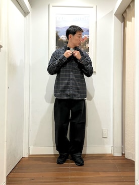「URBAN RESEARCH Sonny Label（アーバンリサーチサニーレーベル）のアイテム（パンツ）」を使った、Joe さん（メンズ・175cm）の秋コーディネート