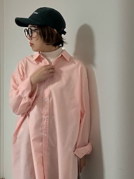 「アイテム（キャップ）」を使った、hiroさん（レディース・153cm・40代）の冬コーディネート