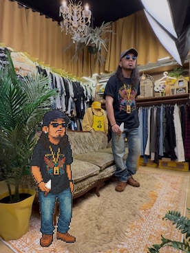 「アイテム（Tシャツ/カットソー）」を使った、Keisukeさん（メンズ・167cm・30代）の夏コーディネート