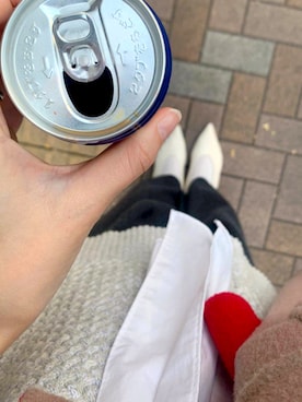 「CADUNE（カデュネ）のアイテム」を使った、ローズさん（レディース・163cm）の冬コーディネート