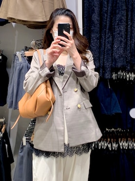 「RANAN（ラナン）のアイテム」を使った、ローズさん（レディース・163cm）の冬コーディネート