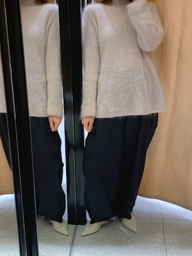 「SHENERY（シーナリー）のアイテム」を使った、ローズさん（レディース・163cm）の冬コーディネート