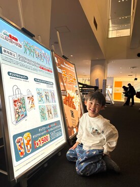 「アイテム（スウェット）」を使った、ローズさん（レディース・163cm・30代）の冬コーディネート