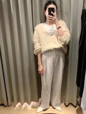 「SHENERY（シーナリー）のアイテム」を使った、ローズさん（レディース・163cm）の秋コーディネート
