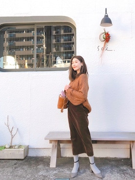 ローズさん（レディース・163cm）の冬コーディネート