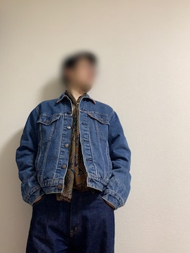 「VINTAGE（ヴィンテージ）のアイテム（その他）」を使った、domoto1109さん（メンズ・170cm）の春コーディネート