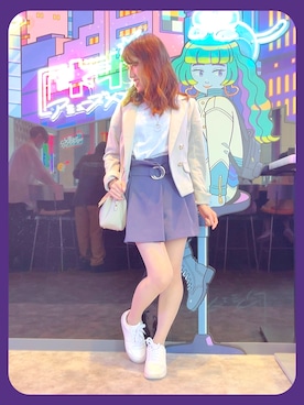 「CECIL McBEE（セシルマクビー）のアイテム（アクセサリー）」を使った、ゆき《フォロバ100%》さん（レディース・155cm）の春コーディネート