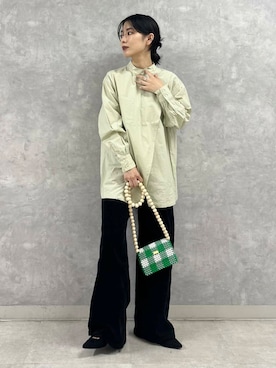 廣木真梨亜さん（レディース・158cm）の秋コーディネート