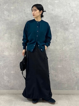 廣木真梨亜さん(レディース・158cm)の秋コーディネート