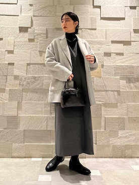 廣木真梨亜さん(レディース・158cm)の秋コーディネート