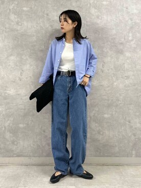 廣木真梨亜さん（レディース・158cm）の夏コーディネート