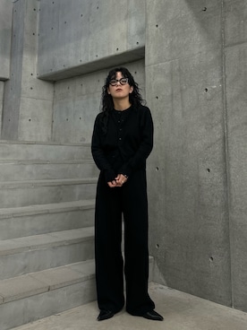 「URBAN RESEARCH」｜廣木真梨亜さん（レディース・158cm）の秋コーディネート