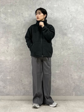 廣木真梨亜さん（レディース・158cm）の秋コーディネート