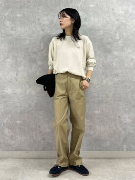 廣木真梨亜さん（レディース・158cm）の秋コーディネート