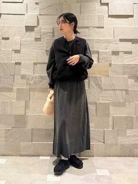 廣木真梨亜さん(レディース・158cm)の秋コーディネート