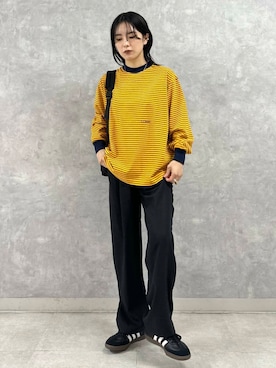 廣木真梨亜さん（レディース・158cm）の秋コーディネート