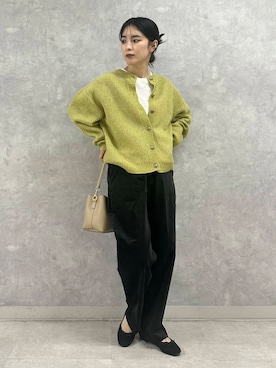 廣木真梨亜さん（レディース・158cm）の秋コーディネート