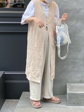 ﾐさん（レディース・164cm）の夏コーディネート