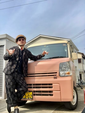 「SET UP」｜「アイテム（ジャケット/アウター）」を使った、ふじばさん（メンズ・168cm）の春コーディネート
