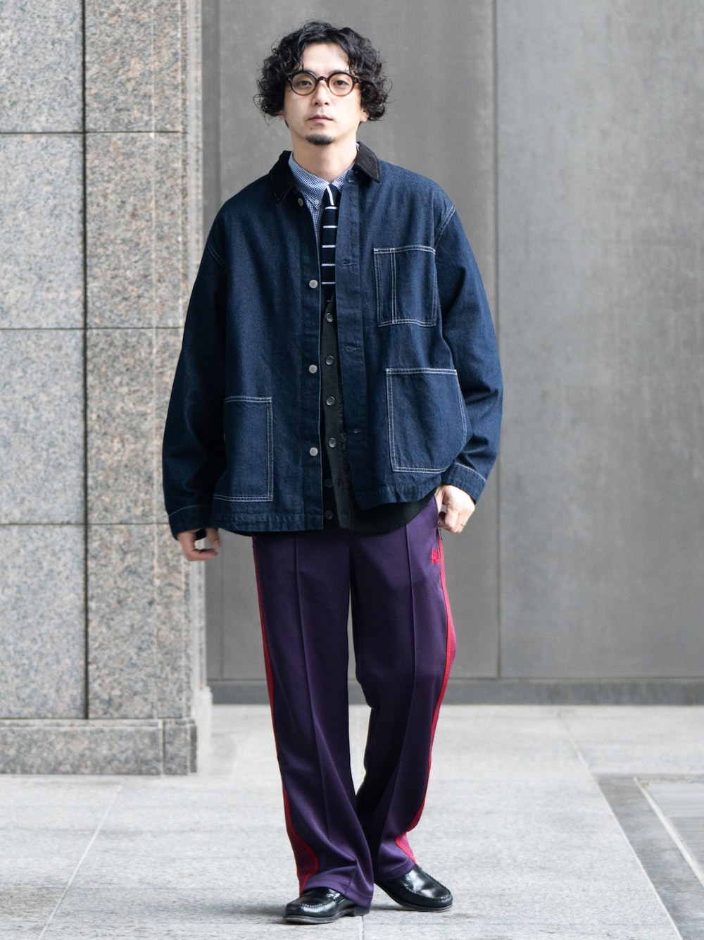 niko and（ニコアンド）の「フェアアイルニットカーディガン