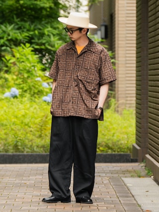 WEWILL パジャマトラウザー Wool Size1 talow/タロー｜WEWILLのスラックスを使ったコーディネート - WEAR