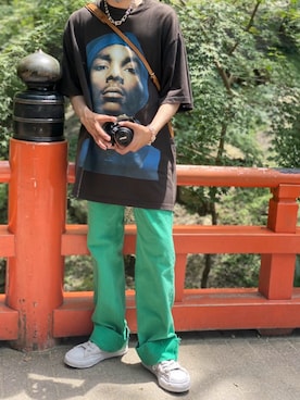 「vetements」｜「アイテム（アクセサリー）」を使った、わtaるさん（メンズ・175cm）の夏コーディネート