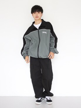 「BOYSHE（ボーイシー）のアイテム（パンツ）」を使った、BOYSHEさん（レディース・161cm）の秋コーディネート