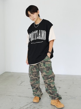 BOYSHEさん（レディース・153cm）の夏コーディネート