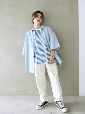 BOYSHEさん（レディース・160cm）の夏コーディネート