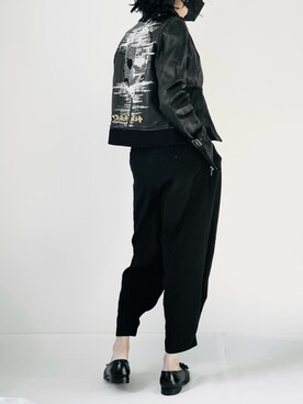 「LANCEL（ランセル）のアイテム（ローファー）」を使った、Suzan_ri;hAさん（メンズ・165cm）の冬コーディネート