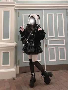 「PRADA（プラダ）のアイテム（バッグ）」を使った、はなさん（レディース・163cm）の冬コーディネート