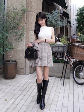 「アイテム（その他）」を使った、karenさん（レディース・163cm）の秋コーディネート
