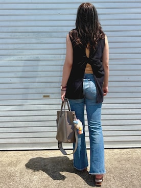 「Ungrid（アングリッド）のアイテム」を使った、kie♡さん（レディース・159cm）の夏コーディネート