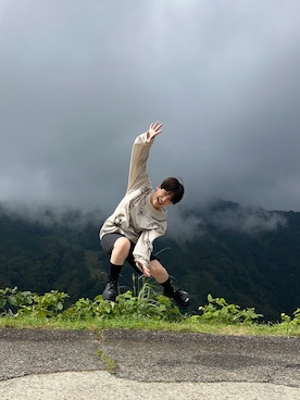 「 hellam（へラム）のアイテム」を使った、🌸さん（レディース・146cm）の秋コーディネート