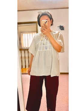 「Samansa Mos2（サマンサ モスモス）のアイテム」を使った、ももんかさん（レディース・163cm）の夏コーディネート