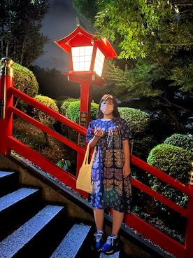 「チャイハネ（チャイハネ）のアイテム（ワンピース/ドレス）」を使った、いけぽんぬさん（レディース・163cm）の秋コーディネート