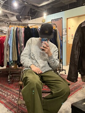 「インスタフォローしてね！」｜ｼｭｳさん（メンズ・170cm）の冬コーディネート